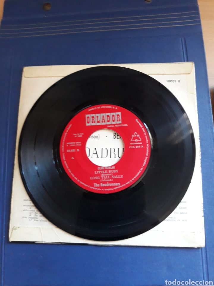 Discos de vinilo: THE ROADRUNNERS. EP 1965. LITTLE RUBY. - Foto 3