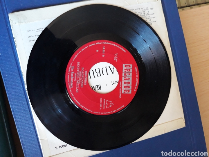 Discos de vinilo: THE ROADRUNNERS. EP 1965. LITTLE RUBY. - Foto 4