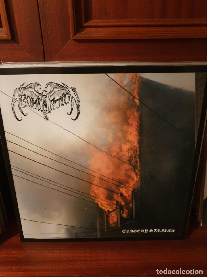 Discos de vinilo: ABOMINATION / TRAGEDY STRIKES / DOOMENTIA RECORDS 2016 - Foto 1