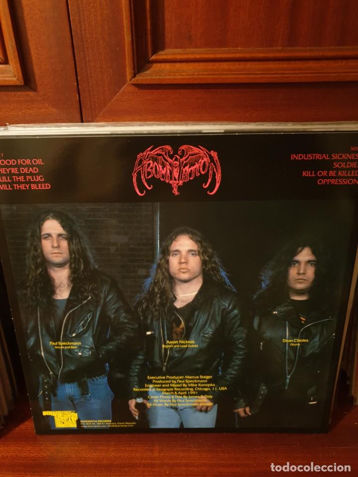 Discos de vinilo: ABOMINATION / TRAGEDY STRIKES / DOOMENTIA RECORDS 2016 - Foto 2