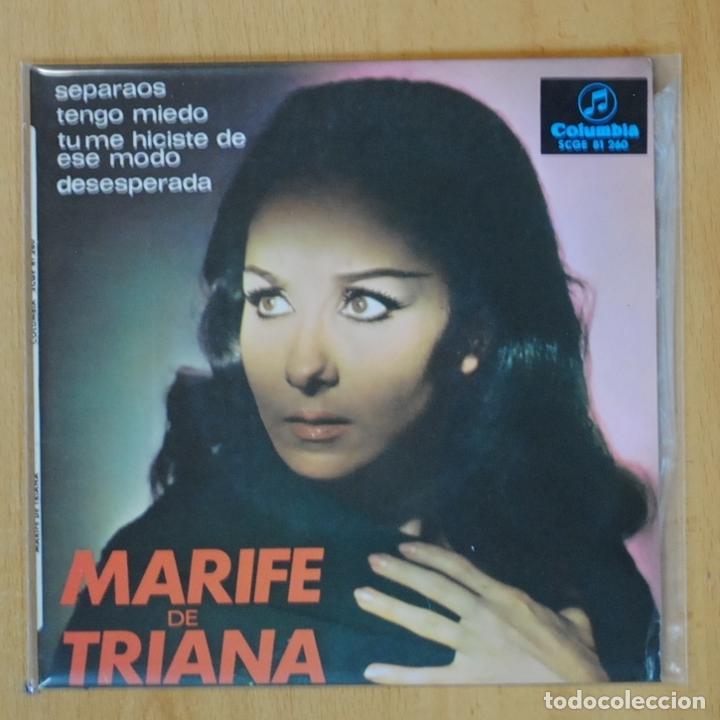 Discos de vinilo: MARIFE DE TRIANA - SEPARAOS + 3 - EP - Foto 1