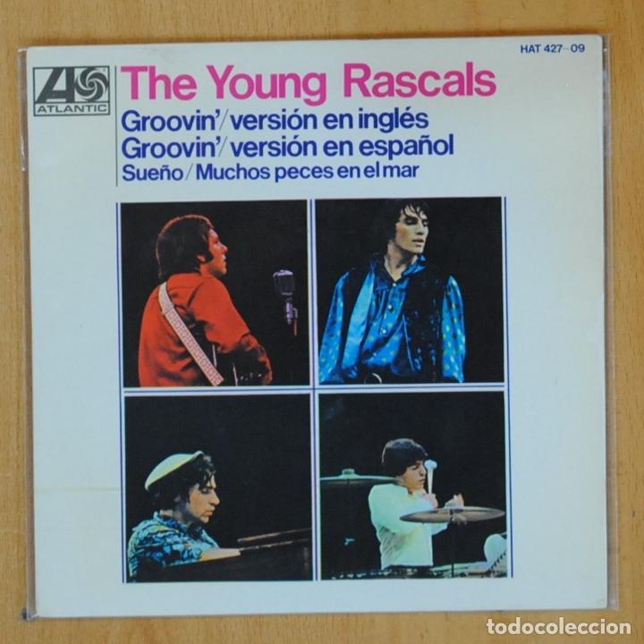 Discos de vinilo: THE YOUNG RASCALS - GROOVIN - SINGLE - Foto 1