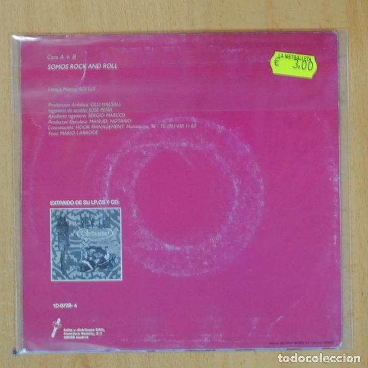 Discos de vinilo: REY LUI - SOMOS ROCK AND ROLL - SINGLE - Foto 2