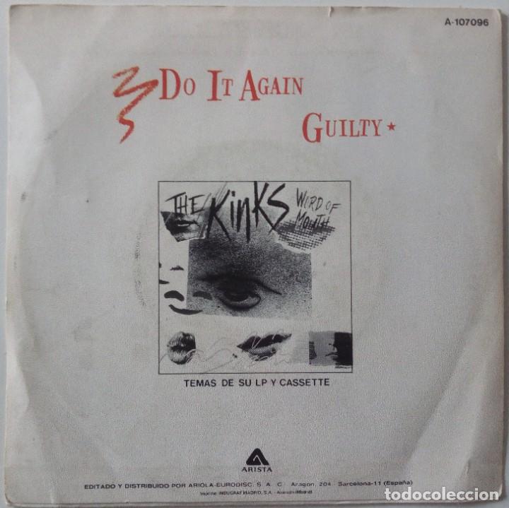 Discos de vinilo: The Kinks...Do It Again.(Arista 1984) Spain - Foto 2