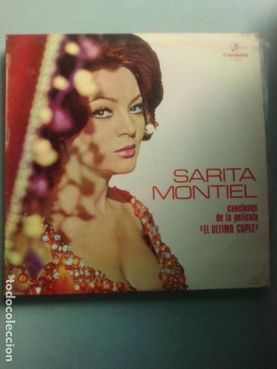 Discos de vinilo: SARA MONTIEL - CANCIONES DE LA PEL&Iacute;CULA &rdquo;EL ULTIMO CUPLE&rdquo; /SEV 2020