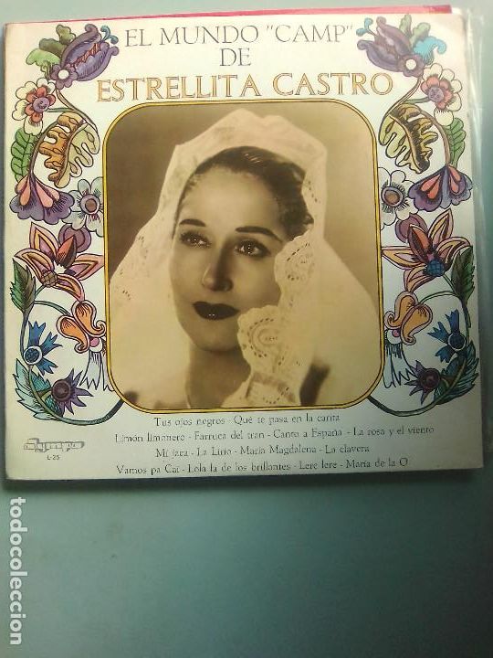 Disques de vinyle: EL MUNDO CAMP DE ESTRELLITA CASTRO /SEV 2020