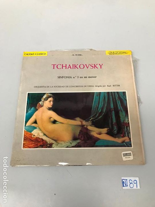 Discos de vinilo: TCHAIKOVSKY SINFON&Iacute;A 5 - Foto 1