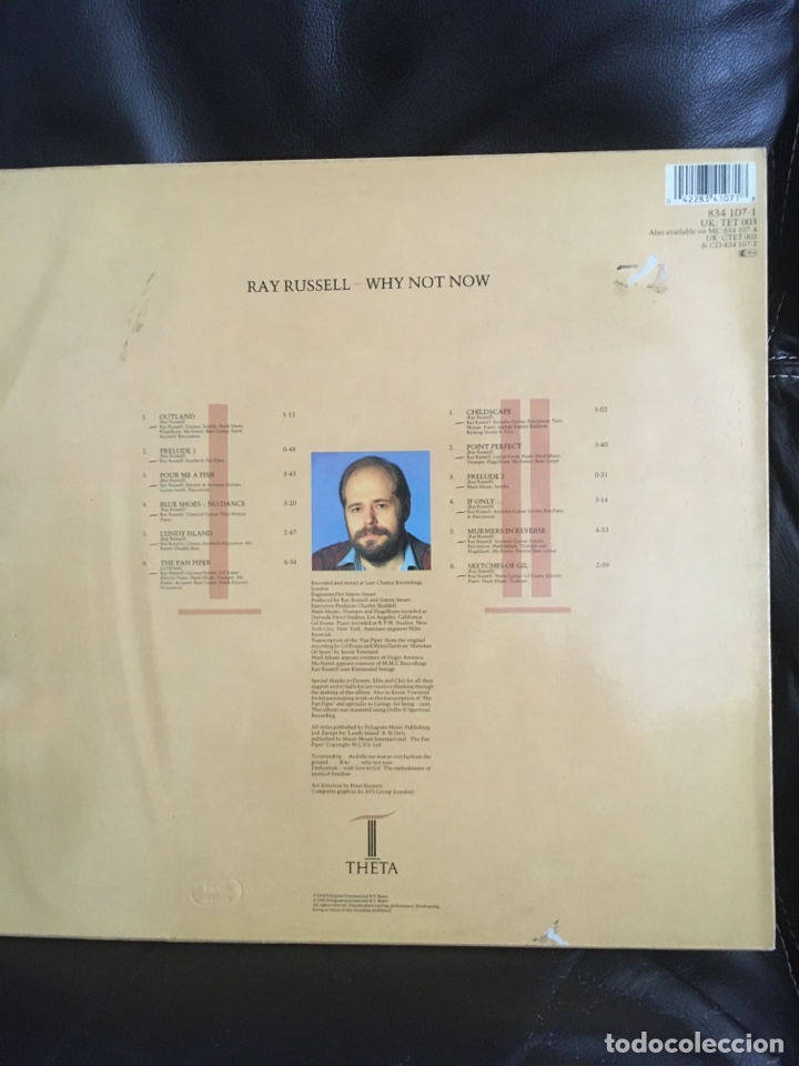 Discos de vinilo: DISCO VINILO LP RAY RUSSELL WHY NOT NOW - Foto 2