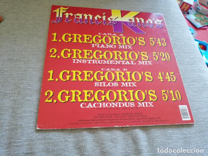 Discos de vinilo: Franciskanos-gregorios. maxi - Foto 2
