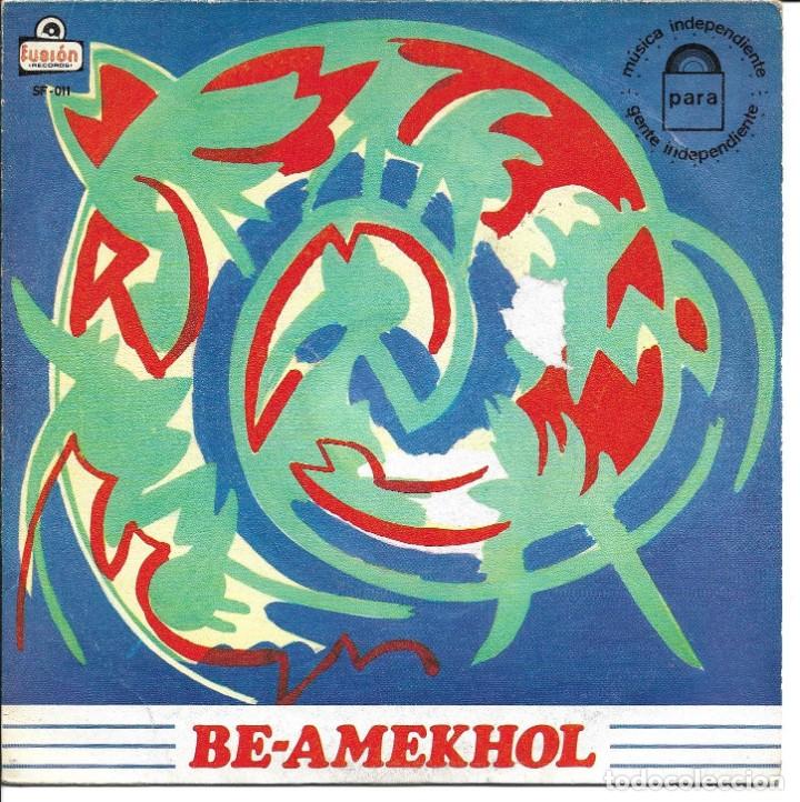 Discos de vinilo: BE AMEKHOL - COMETAS + FLOR DE PAPEL SINGLE SPAIN 1983 - Foto 1