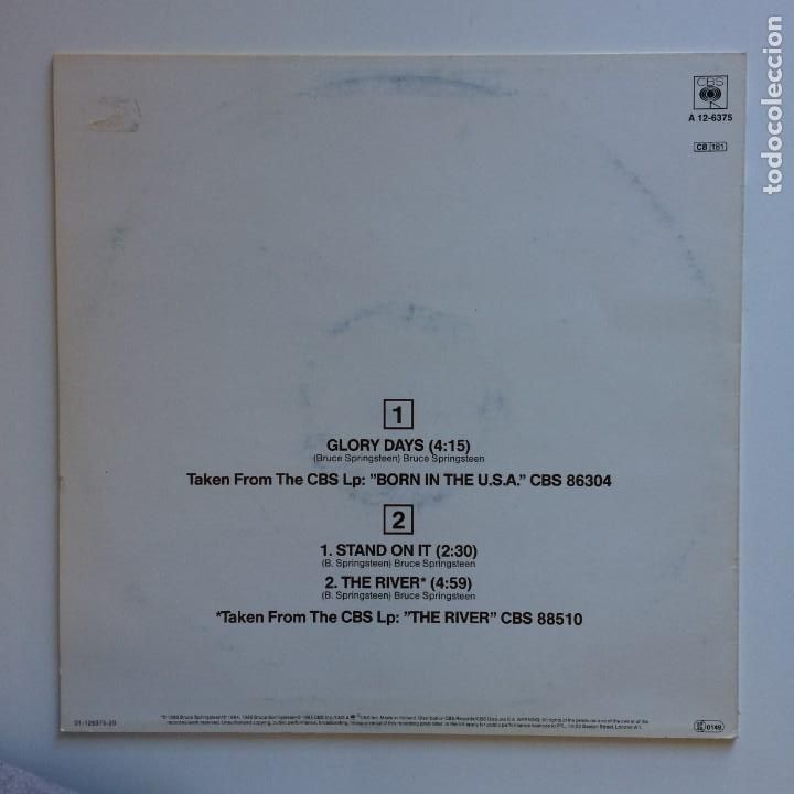 Discos de vinilo: Bruce Springsteen &ndash; Glory Days HOLANDA 1985 CBS - Foto 2