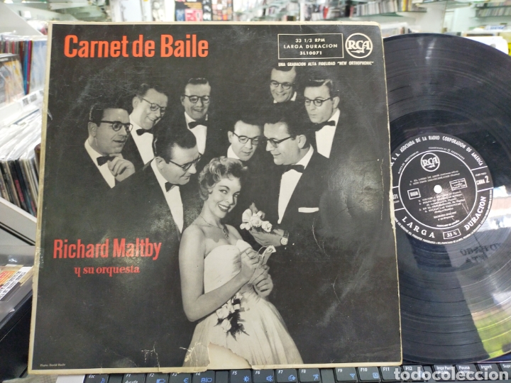 Discos de vinilo: Richard maltby lp carnet de baile espa&ntilde;a - Foto 1