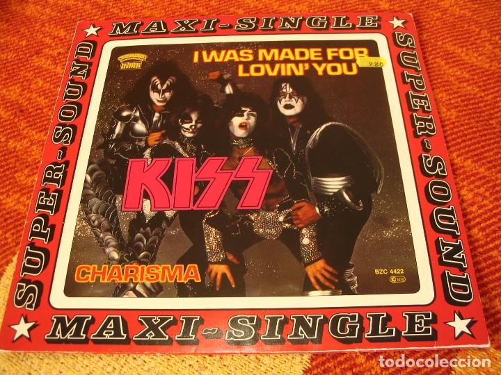 Kiss Maxi Single 45 Rpm I Was Made For Loving Y Vendido En Venta