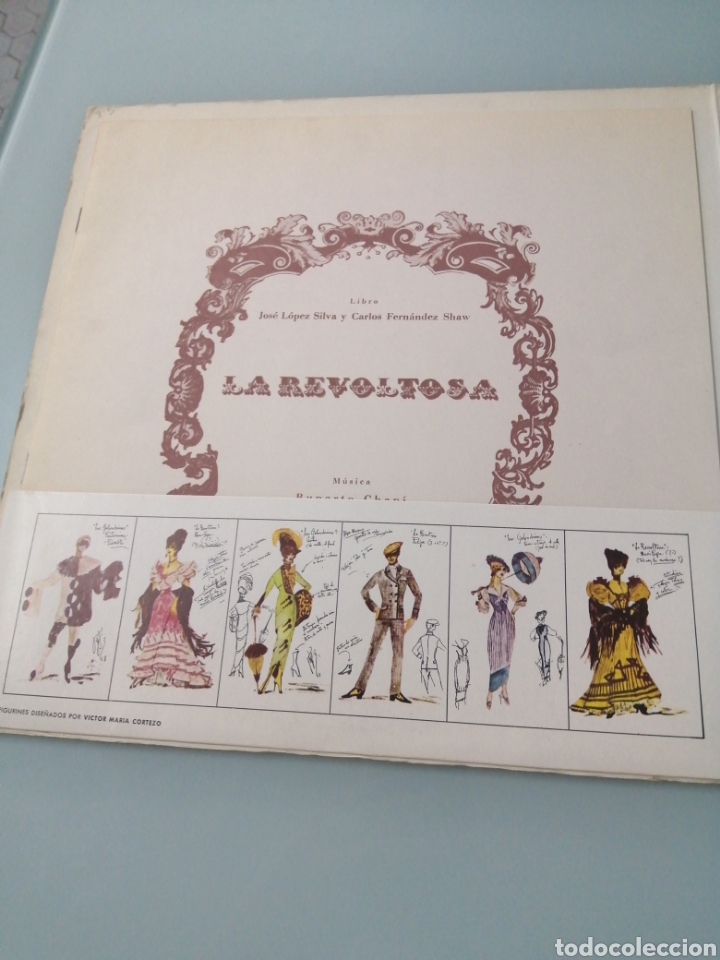 Discos de vinilo: LA REVOLTOSA. CHAP&Iacute;. ODEON. LP. 1968. INCLUYE LIBRO. - Foto 2