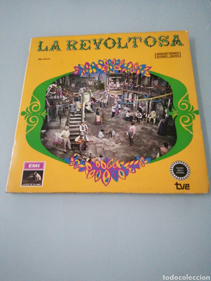 Discos de vinilo: LA REVOLTOSA. CHAP&Iacute;. ODEON. LP. 1968. INCLUYE LIBRO. - Foto 1