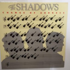 Discos de vinilo: THE SHADOWS- CHANGE O ADDRESS - SPAIN LP 1980 - VINILO COMO NUEVO.. Lote 205104160