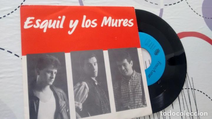 Discos de vinilo: SINGLE ( VINILO) DE ESQUIL Y LOS MURES A&Ntilde;OS 80 - Foto 1