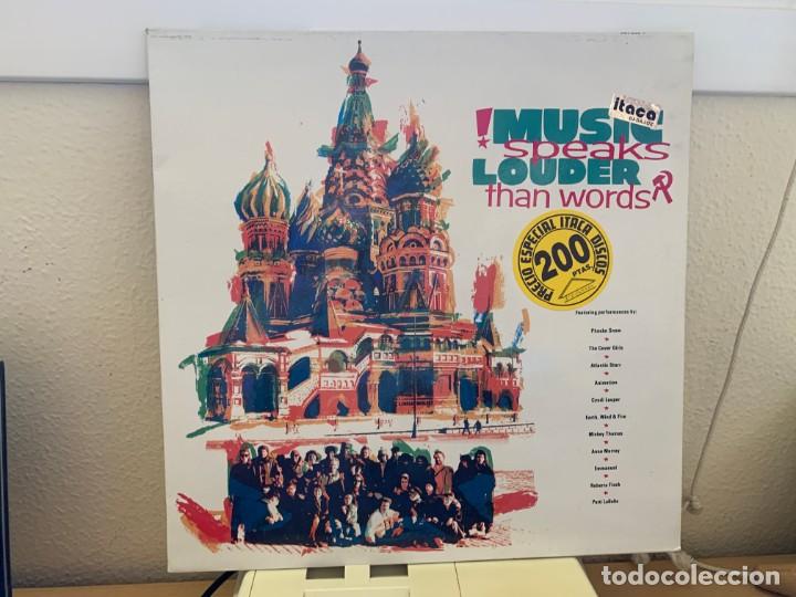 Discos de vinilo: Various &lrm;&ndash; Music Speaks Louder Than Words. - Foto 1