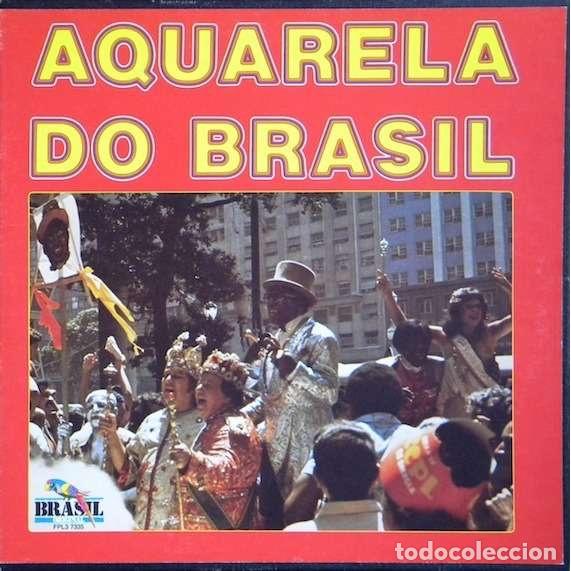 Disques de vinyle: AQUARELA DO BRASIL, CAJA DE 3 LP's