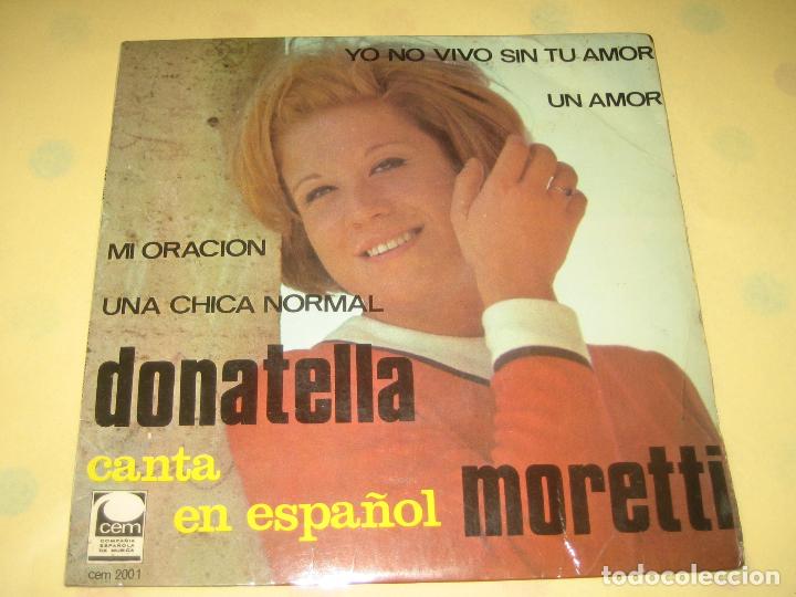 Discos de vinilo: DONATELLA MORETTI - Foto 1