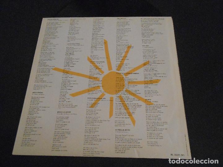 Discos de vinilo: LP C&Oacute;MPLICES - EST&Aacute; LLORANDO EL SOL - 1991 - Foto 3