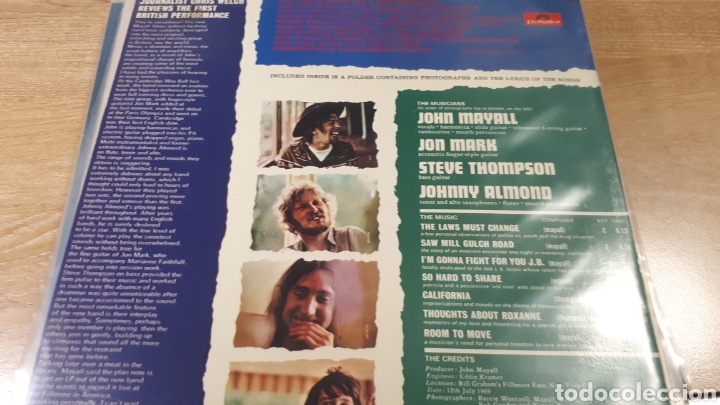 Discos de vinilo: JOHN MAYALL THE TURNING POINT - Foto 2
