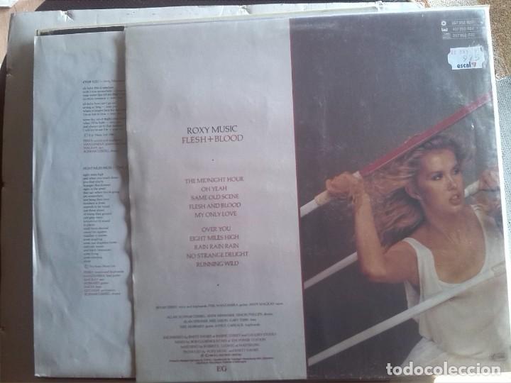 Discos de vinilo: ROXY MUSIC - FLESH & BLOOD - Foto 2