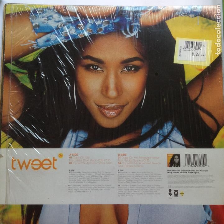 Discos de vinilo: TWEET - OOPS (OH MY) - SOLO PORTADA - MAXI - Foto 2