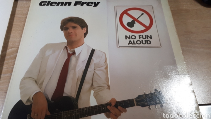 Discos de vinilo: GLENN FREY DEL GRUPO EAGLES NO FUN ALOUD - Foto 1
