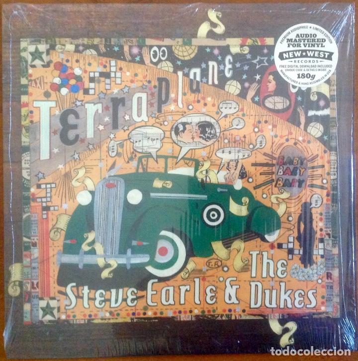 Discos de vinilo: STEVE EARLE & THE DUKES - TERRAPLANE - Foto 1