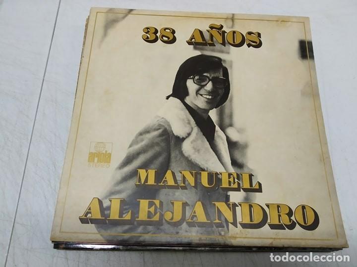 Discos de vinilo: Manuel Alejandro - 38 A&ntilde;os - Foto 1