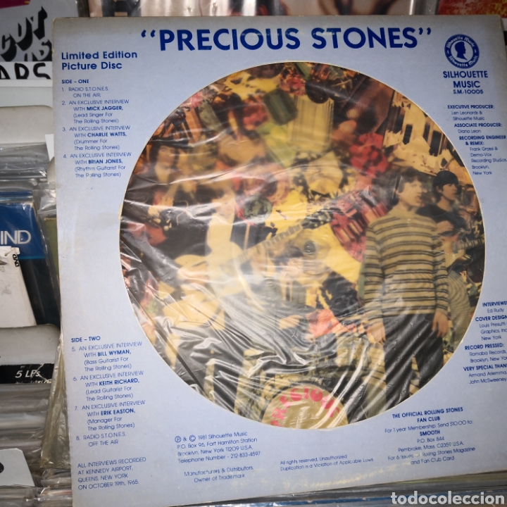 Discos de vinilo: Rolling Stones, precious Stones, picture disc - Foto 4