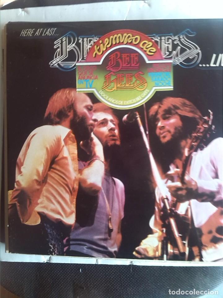 Discos de vinilo: BEE GEES - LIVE 1977 2 LPS GATEFOLD - Foto 1