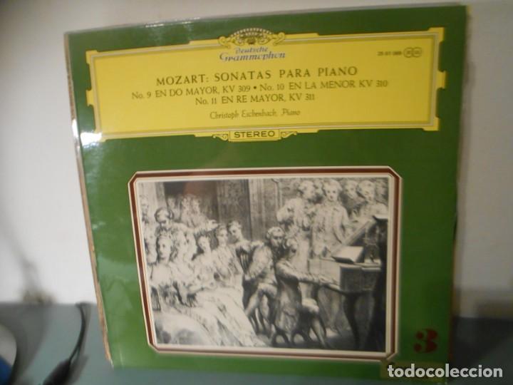 Discos de vinilo: MOZART - SONATAS PARA PIANO - Foto 1