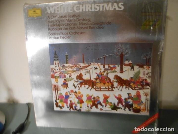 Discos de vinilo: WHITE CHRISTMAS - BOSTON POPS ORCHESTRA - Foto 1