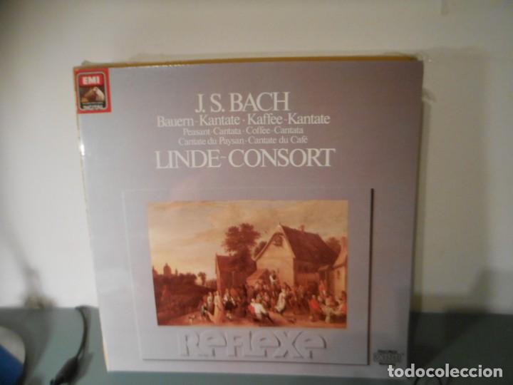 Discos de vinilo: J. S. BACH - LINDE - CONSORT - kaffee kantate - Foto 1