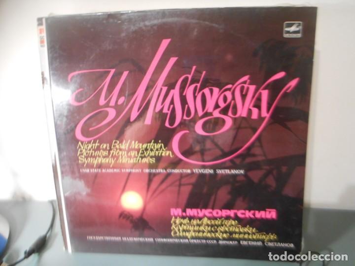 Discos de vinilo: MUSSORGSKY - Foto 1