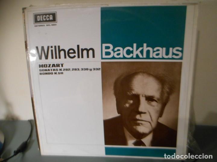 Discos de vinilo: WILHEM BACKHAUS - MOZART - Foto 1