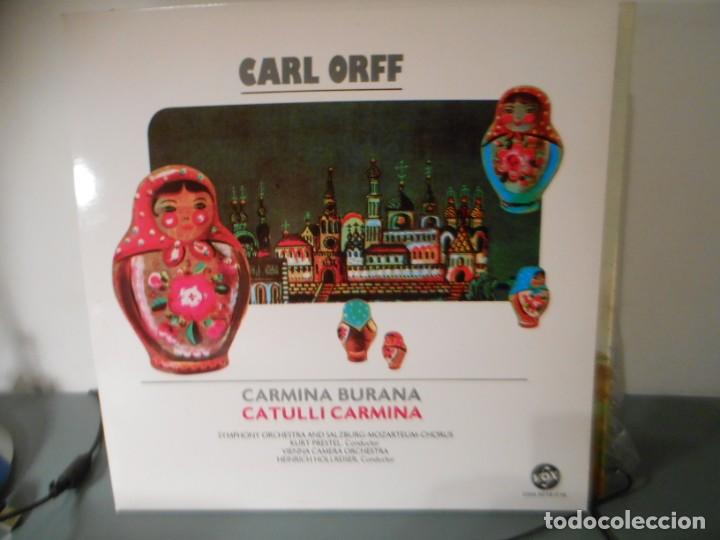 Discos de vinilo: CARL ORFF - CARMINA BURANA. 2 LPS - Foto 1