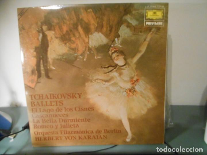 Discos de vinilo: TCHAIKOVSKY BALLETS - KARAJAN - Foto 1