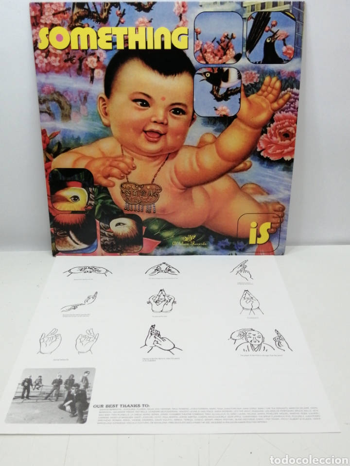 Discos de vinilo: SOMETHING, IS (AL.LELUIA 1997) - Foto 1