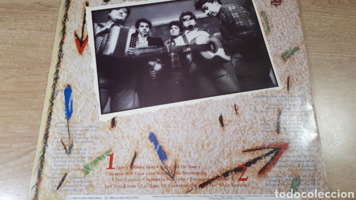Discos de vinilo: LOS LOBOS HOW WILL THE WOLF SURVIVE ? - Foto 2