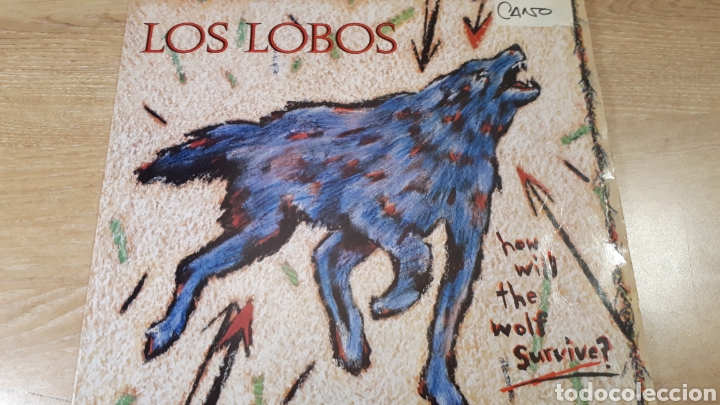 Discos de vinilo: LOS LOBOS HOW WILL THE WOLF SURVIVE ? - Foto 1