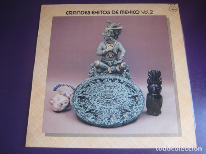 Dischi in vinile: GRANDES EXITOS MEXICO VOL 2 LP GAMMA HISPAVOX 1979 - RANCHERAS Y BOLEROS TRADICIONAL