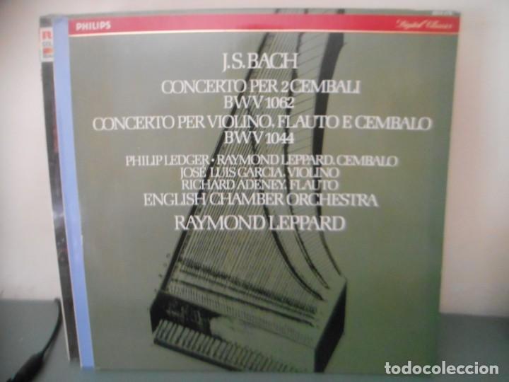 Discos de vinilo: J. S. BACH - RAYMOND LEPPARD - Foto 1