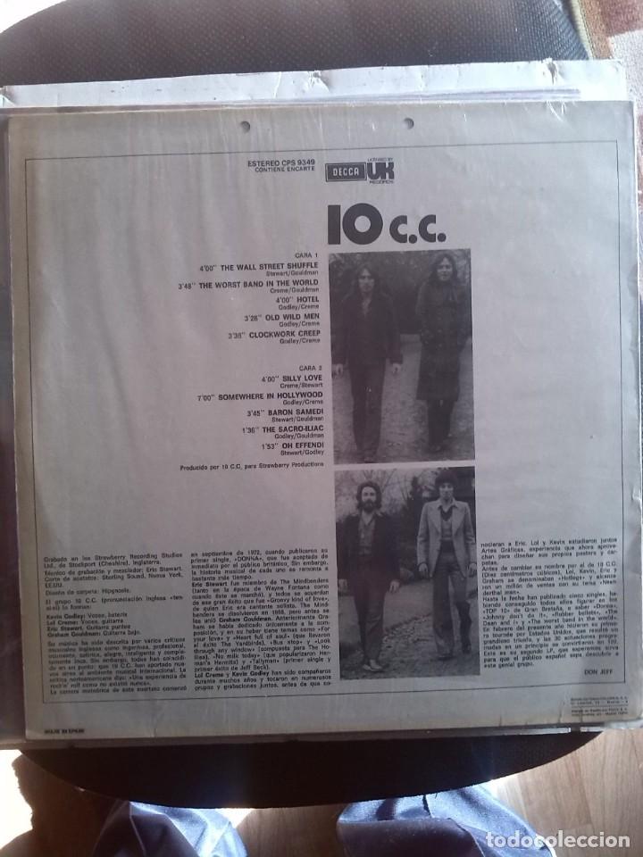 Discos de vinilo: 10 C.C - SHEET MUSIC 1973 - Foto 2