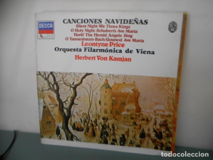 Discos de vinilo: CANCIONES NAVIDE&Ntilde;AS - KARAJAN - Foto 1