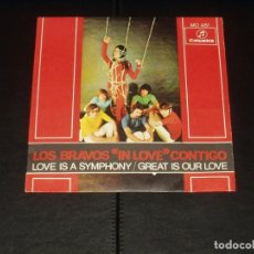 Discos de vinilo: BRAVOS SINGLE LOVE IS A SYMPHONY