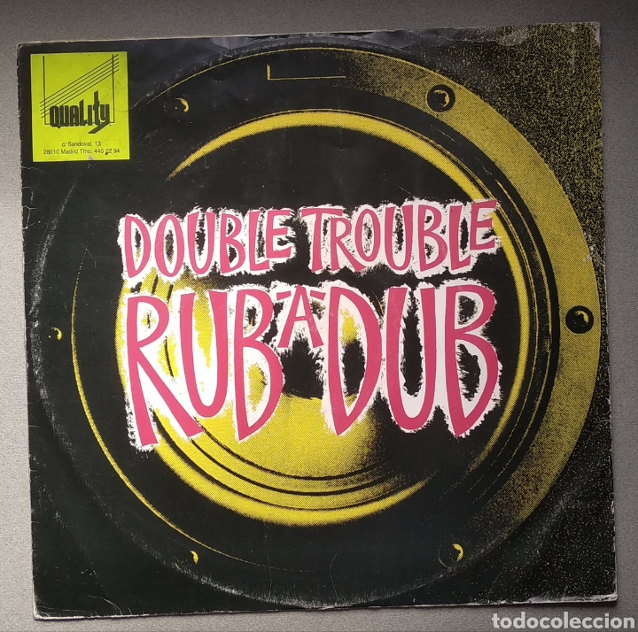 Discos de vinilo: DOUBLE TROUBLE DUB ,A, DUB - Foto 1