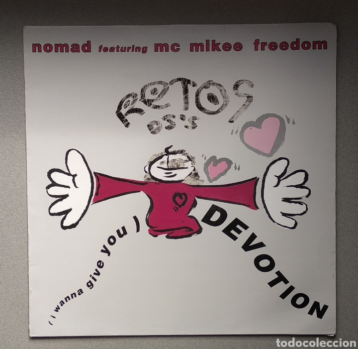Discos de vinilo: NOMAD Featuring MC mujer freedom - Foto 1